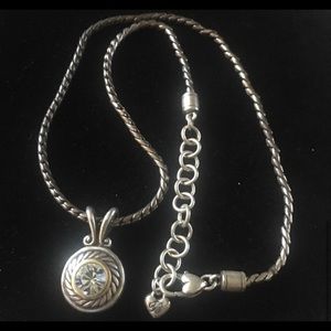 Brighton Heiress Necklace 16-18” Crystal necklace